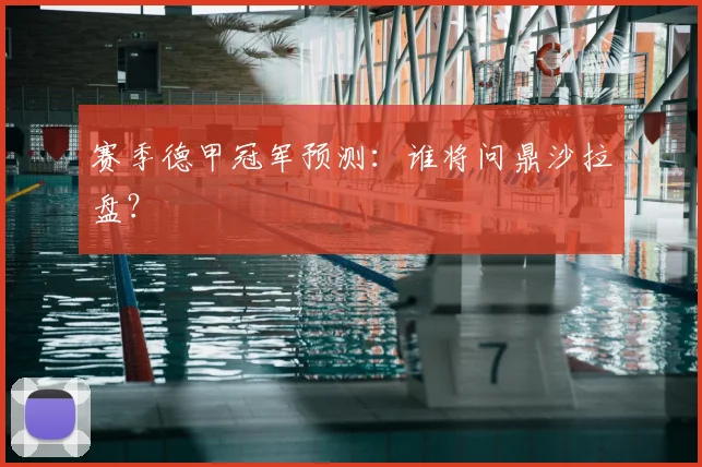 赛季德甲冠军预测:谁将问鼎沙拉盘?